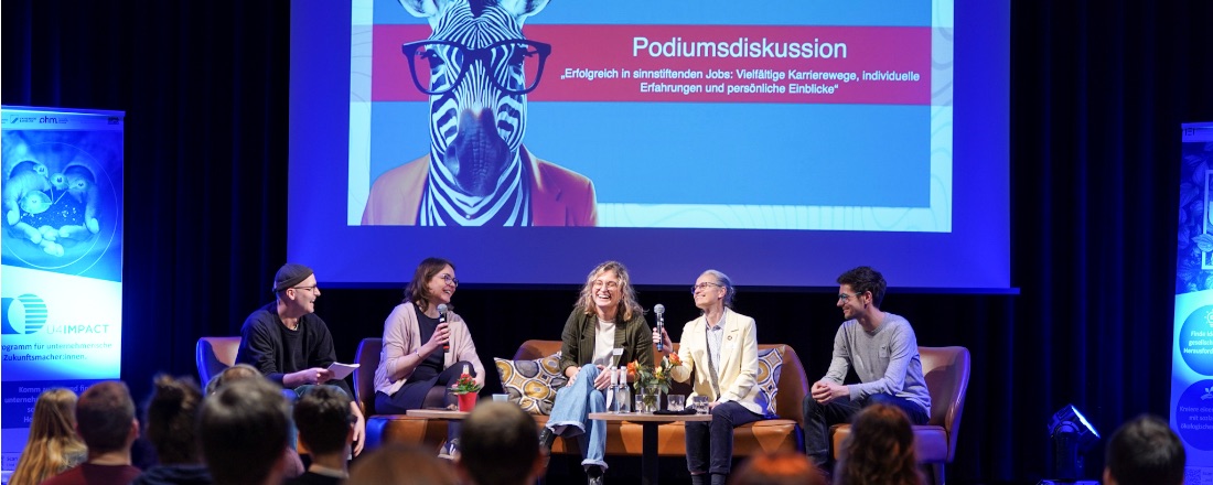 Podiumsdiskussion am Bavarian Impact Festival