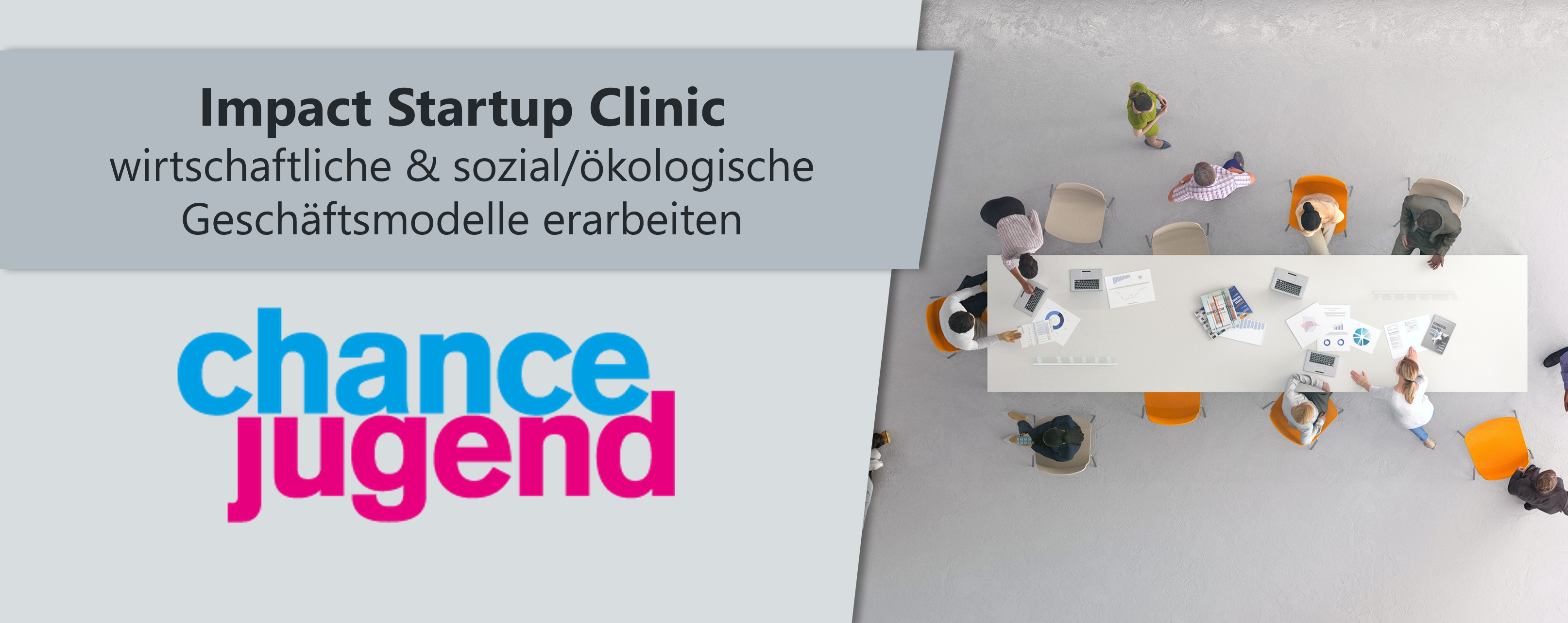 Bannerbild Impact Startup Clinic